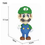 New Anime Mini Blocks Cute Cartoon Peach Luigi Building Bricks Toys for Children Present Bowser Valentine Girls Boy Juguetes - CADA BRICKS®