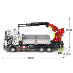 2328PCS Multifunctional Crane Truck Building Blocks Remote Control Engineering Vehicle RC Car Bricks Kids Toys Birthday Gifts - CADA BRICKS®