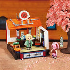 Keeppley NARUTO Building Blocks Anime Classic Scenes Uchiha Sasuke Gaara Tsunade Haruno Sakura Assembly Toy Model Ornament Gift - CADA BRICKS®