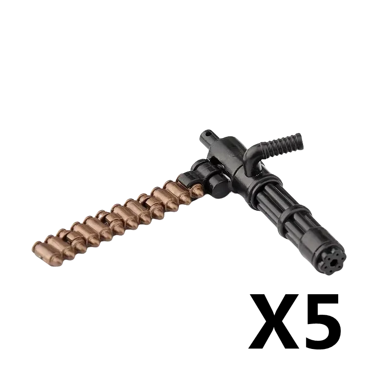 5/10 WW2 Soldier Weapons Building Block Two-color Printing Machine Rifle Submachine Sniper Guns Military Accessories Bricks C238 - CADA BRICKS®