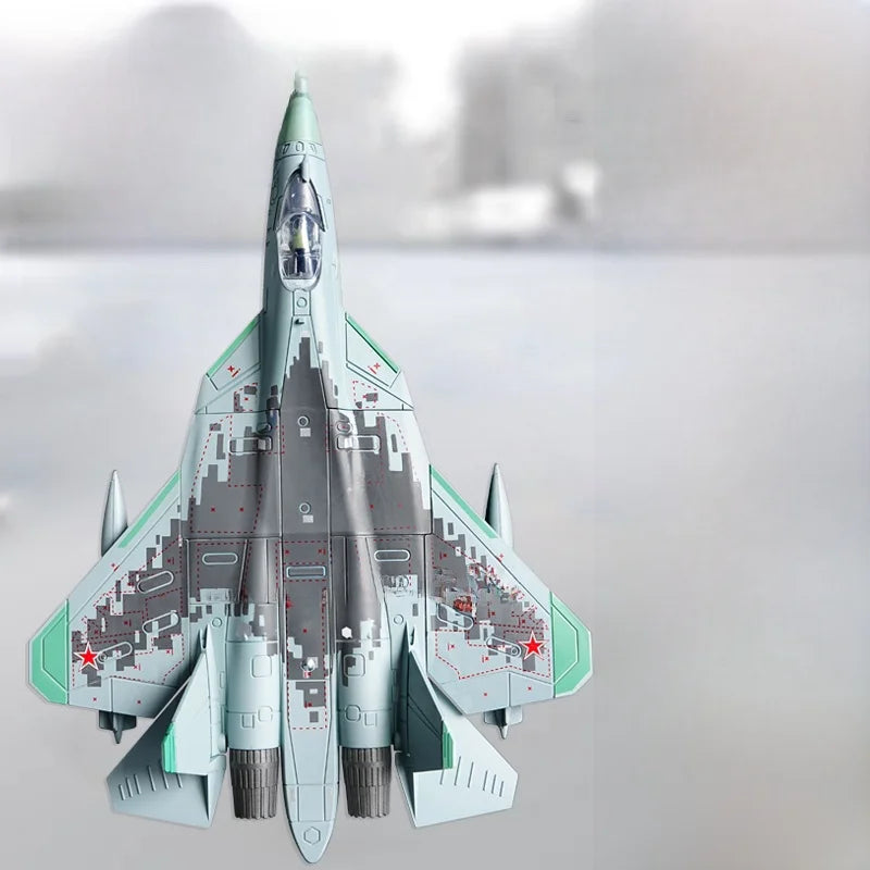 Geassembleerd Vliegtuigmodel Speelgoed voor Jongens Tank Militaire Simulatie Bouwblokken Geschenk B2 Stealth Bomber J20 Su35 Ghost