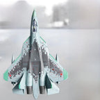 Geassembleerd Vliegtuigmodel Speelgoed voor Jongens Tank Militaire Simulatie Bouwblokken Geschenk B2 Stealth Bomber J20 Su35 Ghost