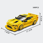 Moc Speed Champion Technical Car City Vehicle Racing Car Building Blocks Sports Car Garage Carro Rennau Voiture Creative Toys - CADA BRICKS®