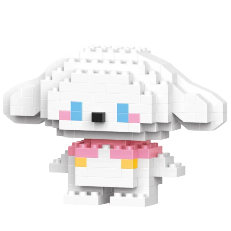 Disney Stitch Mickey Anime Anime Blocks Kuromi My Melody Diseney Cinnamoroll Mouse Building Blocks Doll Toy Kids Birthday Gift - CADA BRICKS®