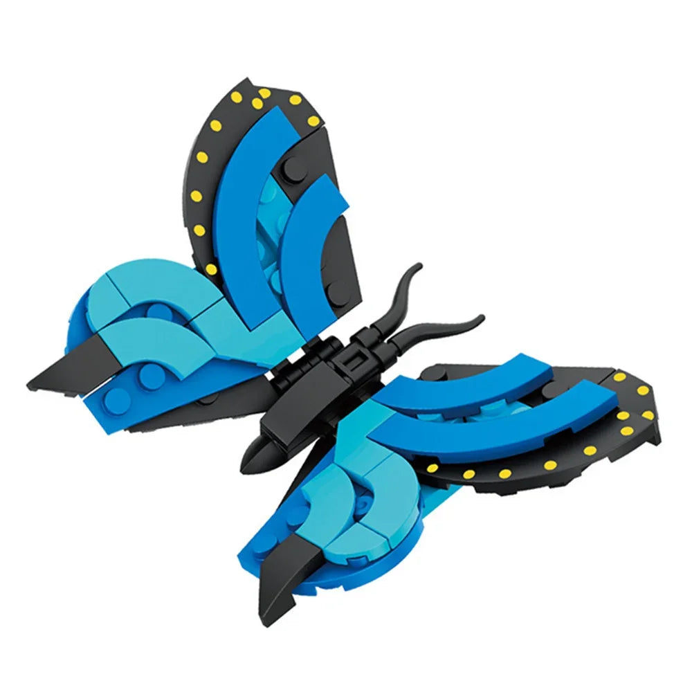 Moc Insect Animal Model Bee Ant Butterfly Cricket Grasshopper Set Building Blocks Diy Children Puzzle Assemble Toys Boy Kid Gift - CADA BRICKS®