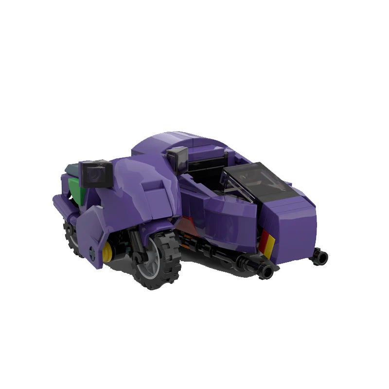 Popular Anime Car Model MOC Building Bricks Masked Special Vehicle Modular Technology Gifts Holiday Children Assemble Toy Suit - CADA BRICKS®