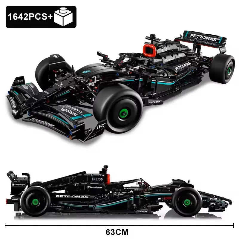 1642PCS New Technical F1 W14 E Performance Speed Race Car Building Blocks Brick Compatible MOC Vehicle Model Car DIY Toy Gifts - CADA BRICKS®