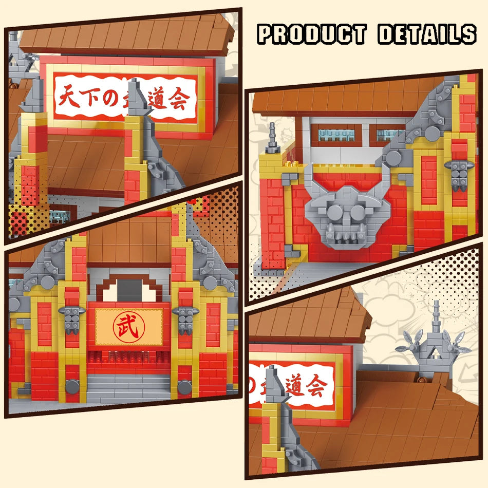 Japan Dragon Anime Tenkaichi Budokai Model Diamond Building Blocks Balls Cartoons Scene Architecture Bricks Toy Kids Adults Gift