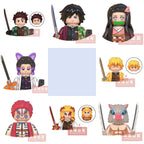 WM blocks 6116 6137 6138 Demon Slayer Tanjirou Nezuko Inosuke Zenitsu Giyuu Rengoku Uzui Tengen anime bricks building blocks