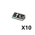 City Printed Accessories Building Blocks Computer Controller Monitor Keyboard Dashboard Mobile Phone Radio Mini Bricks Kids Toys - CADA BRICKS®