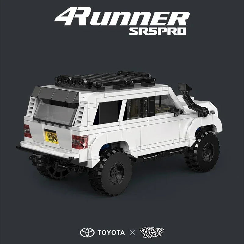 Racers 4Runner SUV AE86 Supra Building Blocks MOC Racing Sports Car Model Desktop Decoration Brick Toys Gift for Kids Adult - CADA BRICKS®