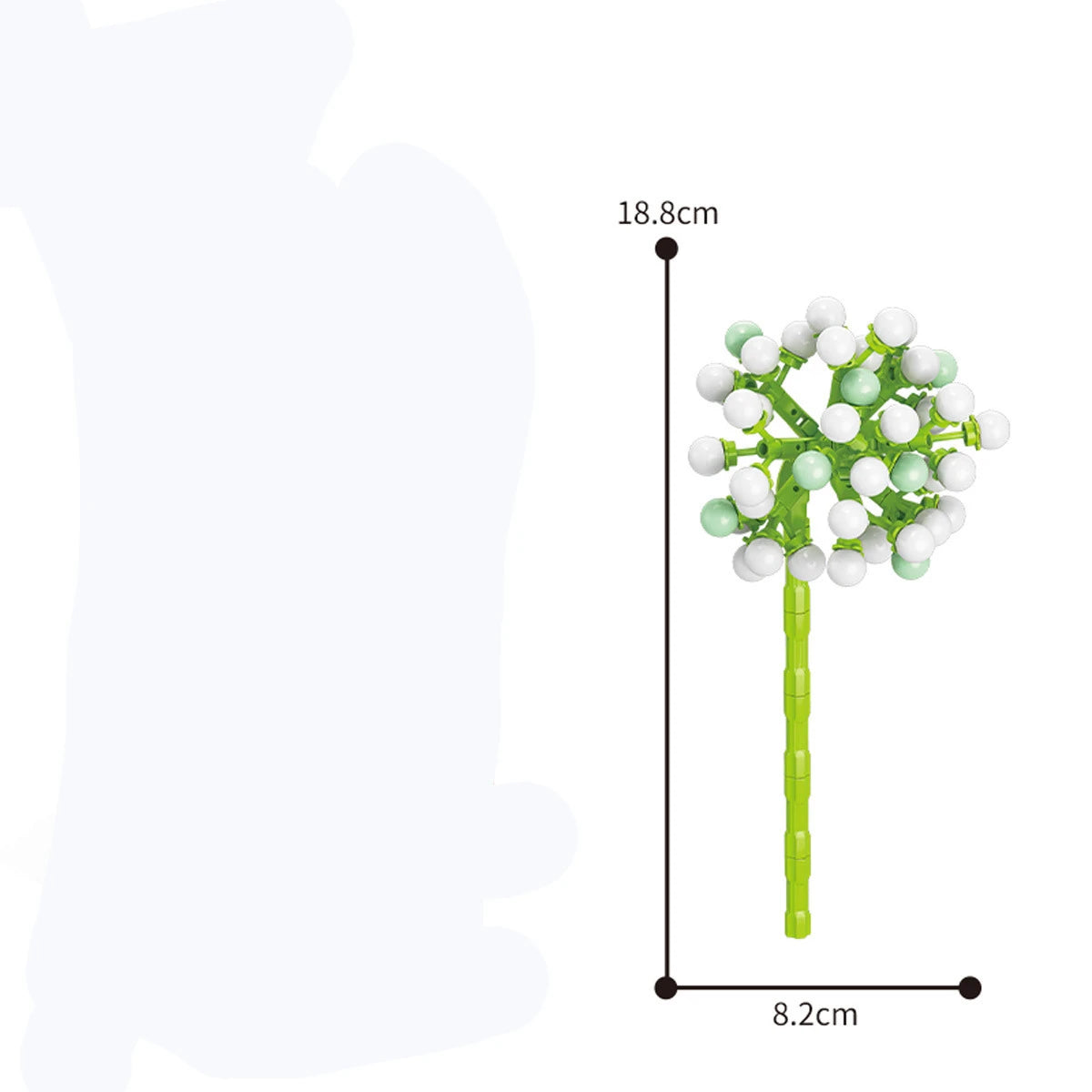 13 Stijlen Mooie Bloemen Bouwstenen Roos Valentijnsdag Lavendel Perzik Lelietje-van-dalen Tulp Bakstenen Doe-Het-Zelf Huisdecoraties