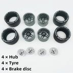 Car Colour Change External Part Wide Body Wheel Arch Modification Accessories Compatible CADA C61048 Fantasma MOC Building Block
