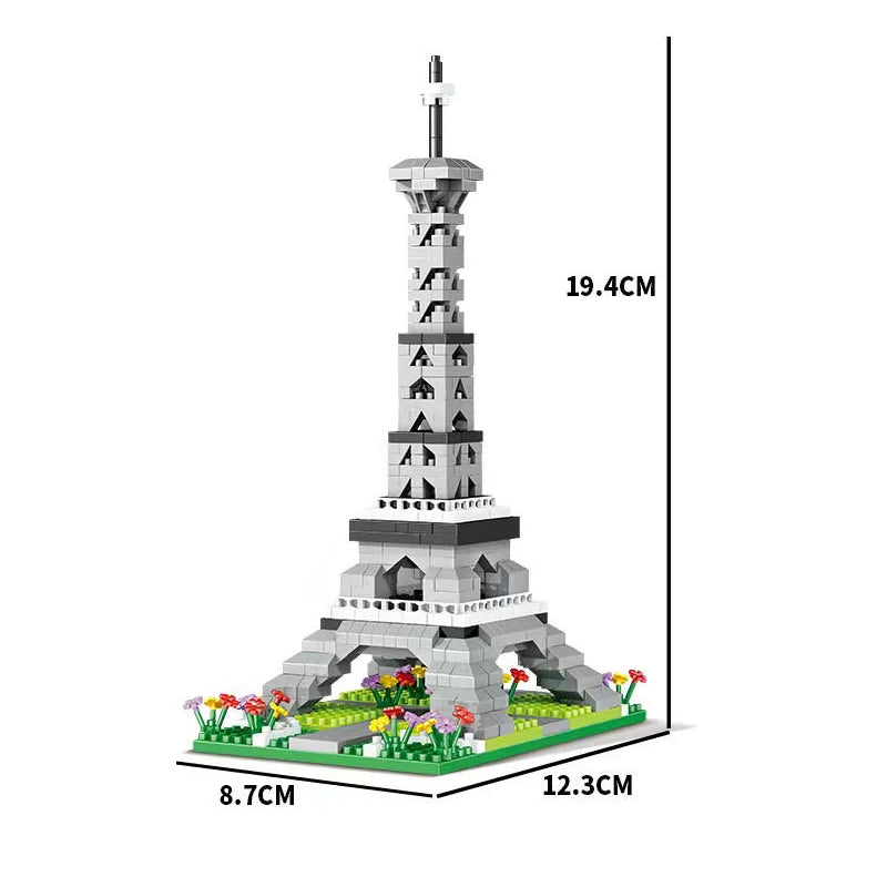 MOC World Famous Architecture Edifice Opera House Building Blocks Villa Savoye Bridge Tower Toy Children Birthday Christmas Gift - CADA BRICKS®