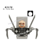 New KDL SWAT Skibidi Toilet Man Figures Anime Block Toys TvMan Titan Cameraman Speakerman Bricks Model Toy For Kid Birthday Gift - CADA BRICKS®