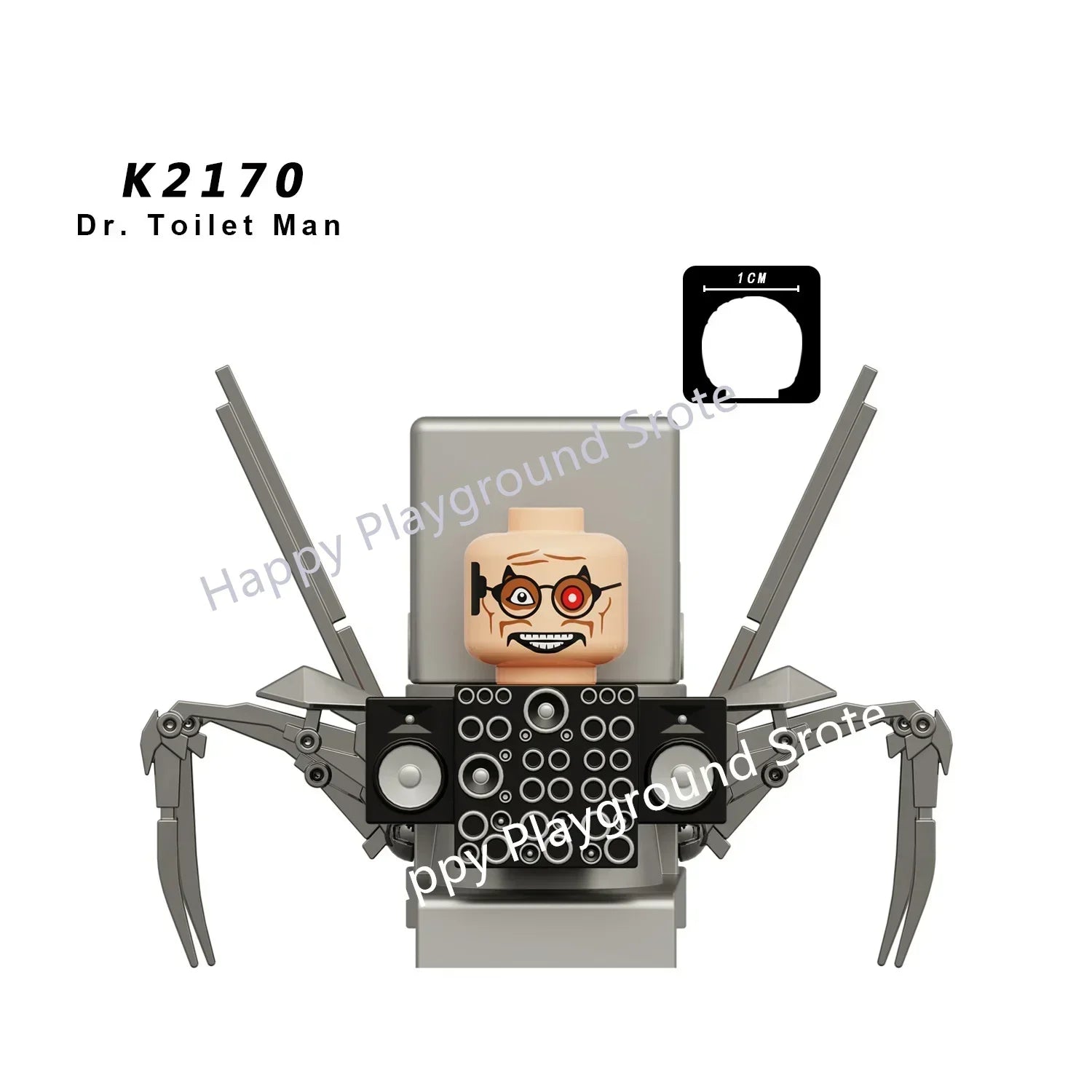 New KDL SWAT Skibidi Toilet Man Figures Anime Block Toys TvMan Titan Cameraman Speakerman Bricks Model Toy For Kid Birthday Gift - CADA BRICKS®