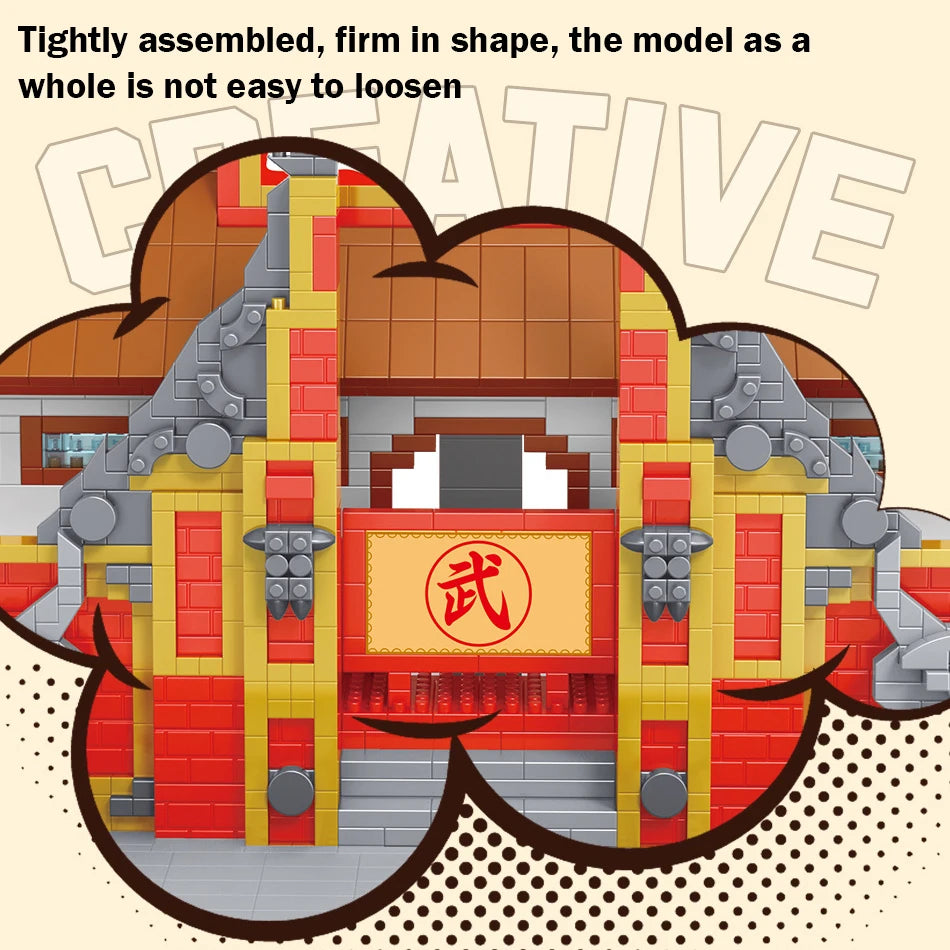 Japan Dragon Anime Tenkaichi Budokai Model Diamond Building Blocks Balls Cartoons Scene Architecture Bricks Toy Kids Adults Gift