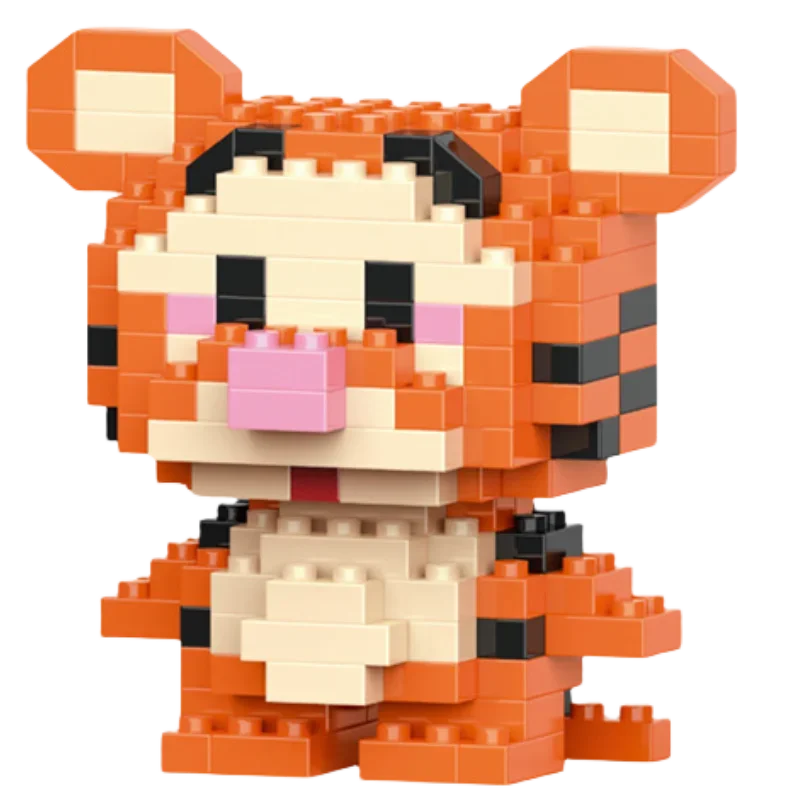 Disney Stitch Mickey Anime Anime Blocks Kuromi My Melody Diseney Cinnamoroll Mouse Building Blocks Doll Toy Kids Birthday Gift - CADA BRICKS®