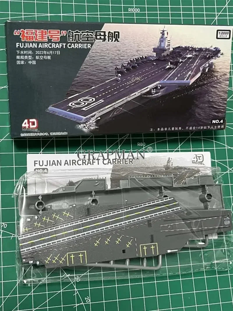1/2000 Plastic Assemble Warship Cruiser Destroyer Submarine Model Kit WWII Yamato USS Model Ship Puzzle Military Toys For Boys