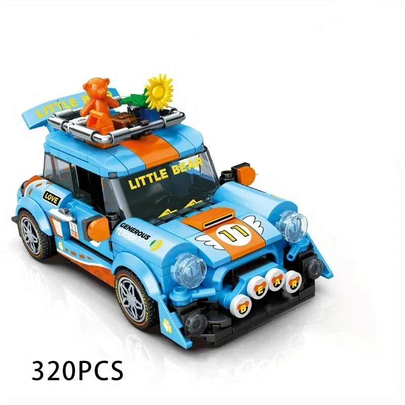 Car Series Building Blocks Model Sets Sports Racing Speed Champion DIY Educational Bricks Toys Boys Kids Adult Christmas Gifts