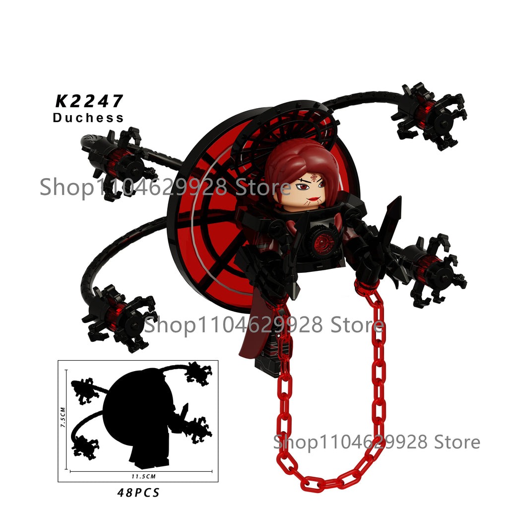 New KDL SWAT Skibidi Toilet Man Figures Anime Block Toys TvMan Titan Cameraman Speakerman Bricks Model Toy For Kid Birthday Gift - CADA BRICKS®