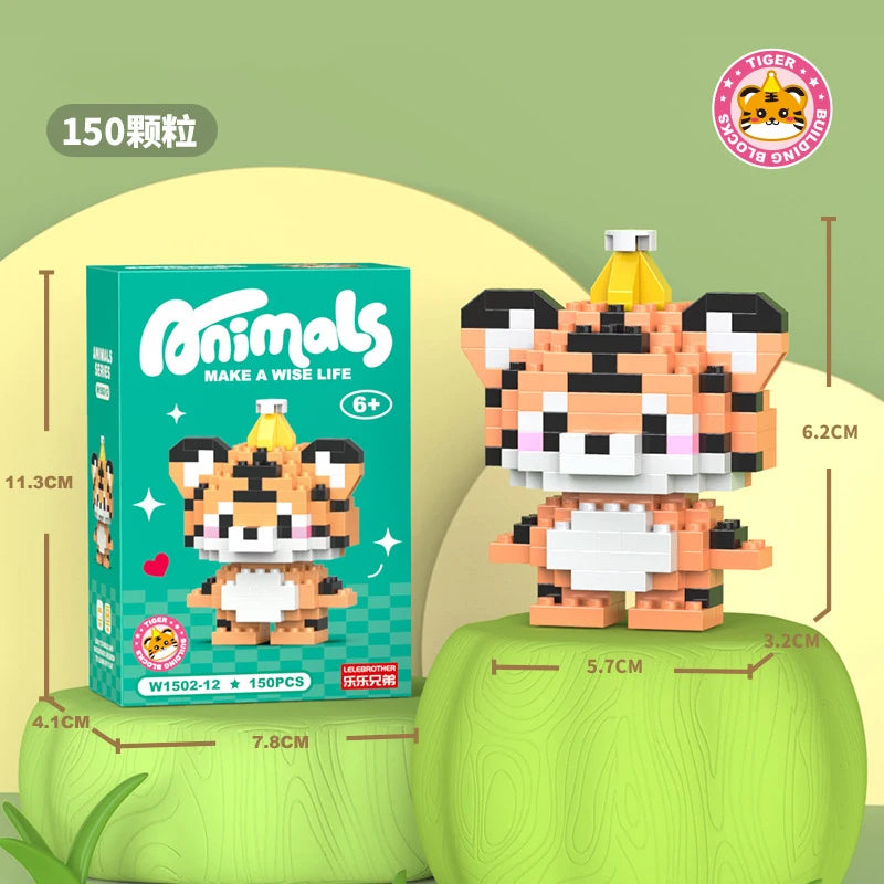 Adults Animals Micro Particle Building Blocks Toy for Children 6 to 12 Years Old Boy Birthday Gift Dog Cat Mini Bricks Girl Toys - CADA BRICKS®