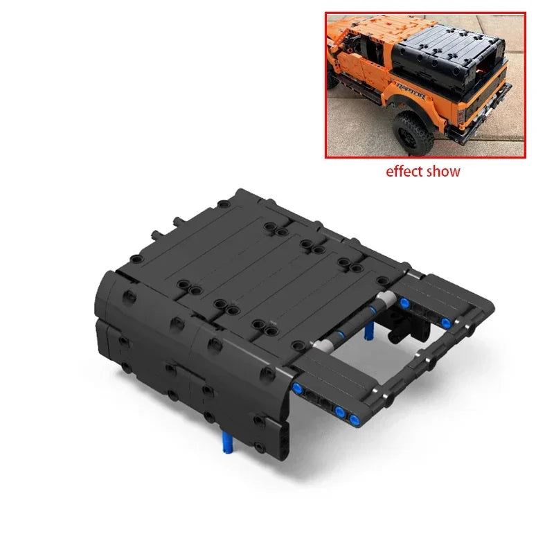 Technical Can Tilted Pickups F-150 Raptor Trailer Model Building Blocks DIY 42126 MOD Bricks Assembly Set Children's Toy Gifts