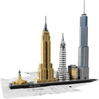 Architecture Set San Francisco New York Pairs Dubai City Skyline Building Blocks Tokyo Shanghai Singapore Construction Brick Toy