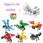 Jurassic World Building Blocks Twisted Egg Truck Dinosaur Eggs Car Train Racing Set Compatible Legodinosaur Toy Children's Gifts