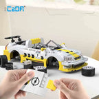 Cada Opel Astra V8 Coupe Champion Vehicle Building Blocks City Remote Control Racing Car RC Super Sports Car Children Bricks Toy - CADA BRICKS®