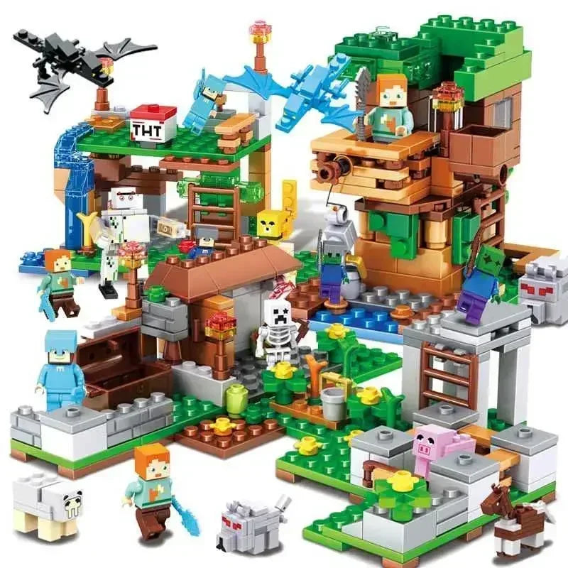 1315PCS Creative Mountain cave Model Building Blocks Bricks Children Toys - CADA BRICKS®