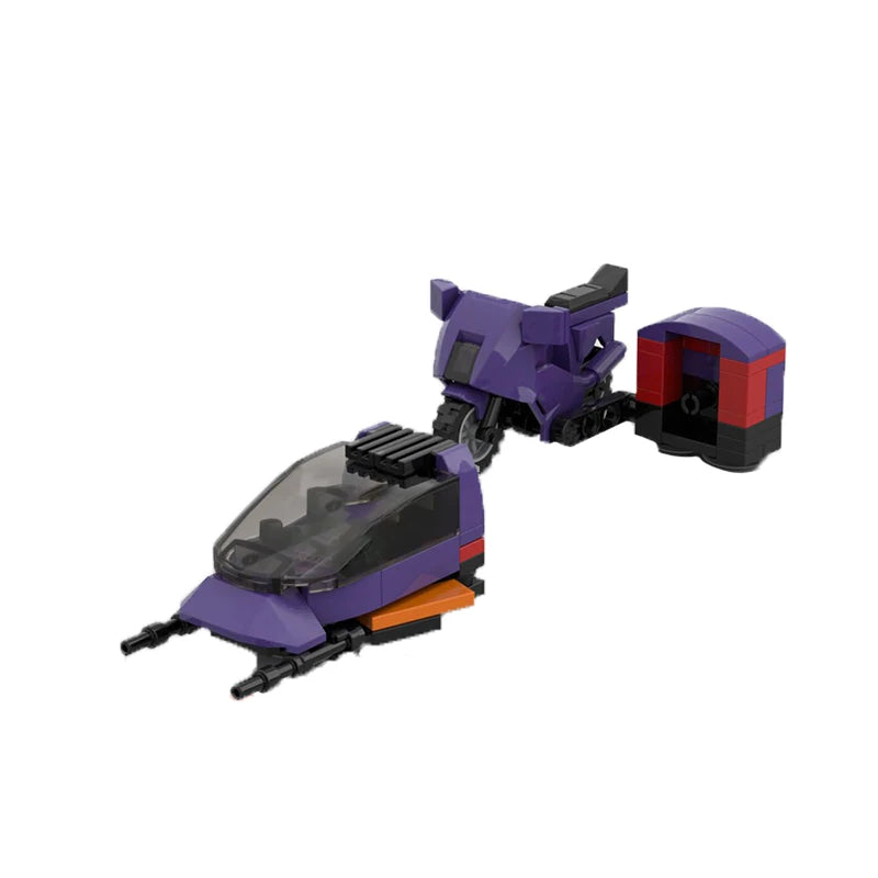 Popular Anime Car Model MOC Building Bricks Masked Special Vehicle Modular Technology Gifts Holiday Children Assemble Toy Suit - CADA BRICKS®