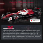 1:24 Alfa Romeo Formuły 1 Samochód wyścigowy F1 Samochód wyścigowy C42 Model samochodu sportowego Klocki Klocki miejskie Samochód wyścigowy Zabawki Prezent dla dziecka