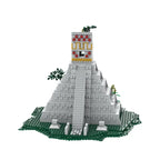 Castle Moc Byggeklosser Maya Tempel Modell Teknologi Murstein DIY Montering Magisk Gammel Gateutsikt Leker Gaver
