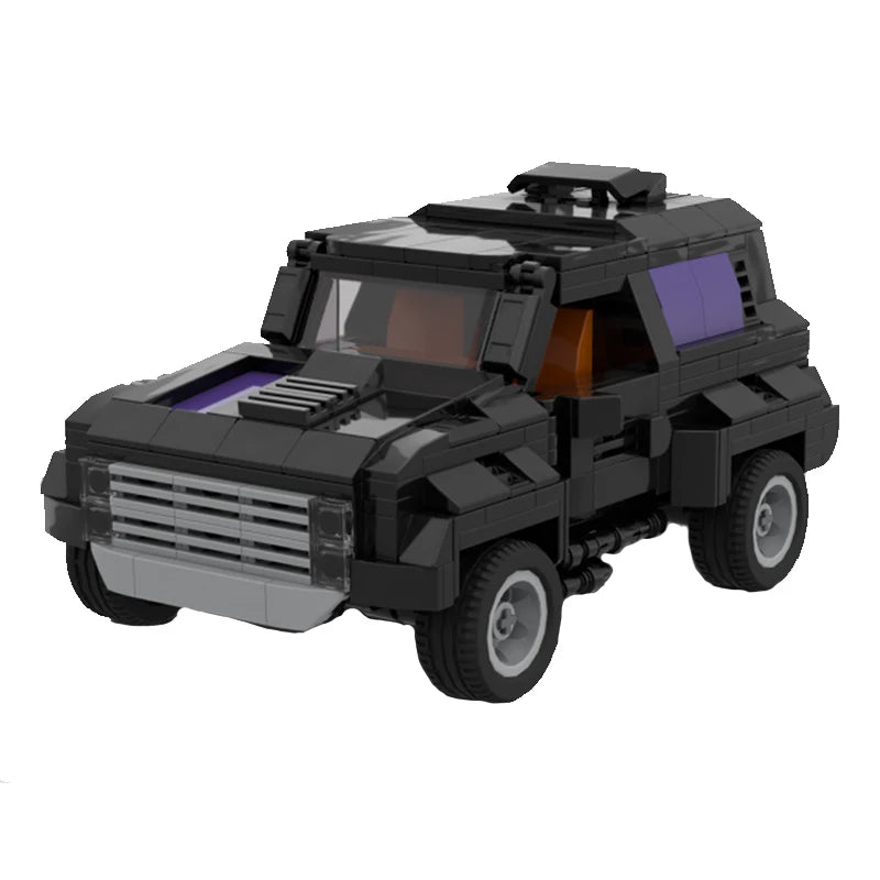 Popular Anime Car Model MOC Building Bricks Masked Special Vehicle Modular Technology Gifts Holiday Children Assemble Toy Suit - CADA BRICKS®
