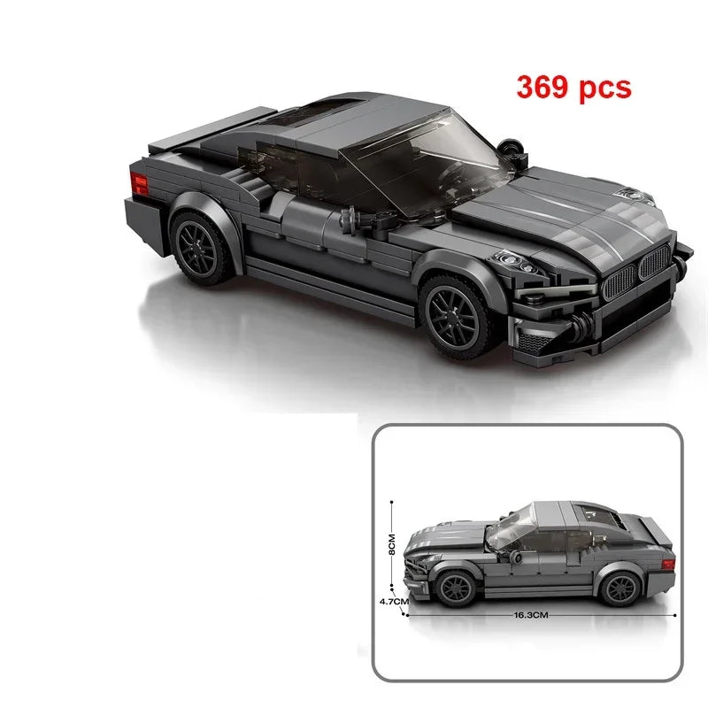 Moc Speed Champion Technical Car City Vehicle Racing Car Building Blocks Sports Car Garage Carro Rennau Voiture Creative Toys - CADA BRICKS®