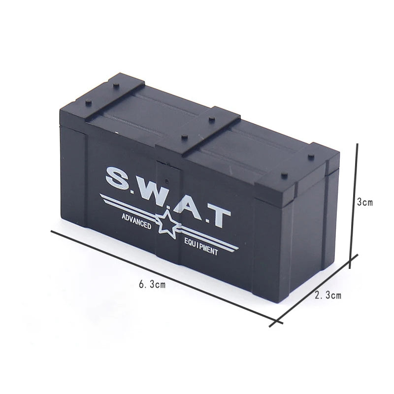 Military Special Forces Police SWAT Gangster Weapons Guns Mortar Jeeps Off-Road Armored Vehicle Model Soldier Building Block Toy