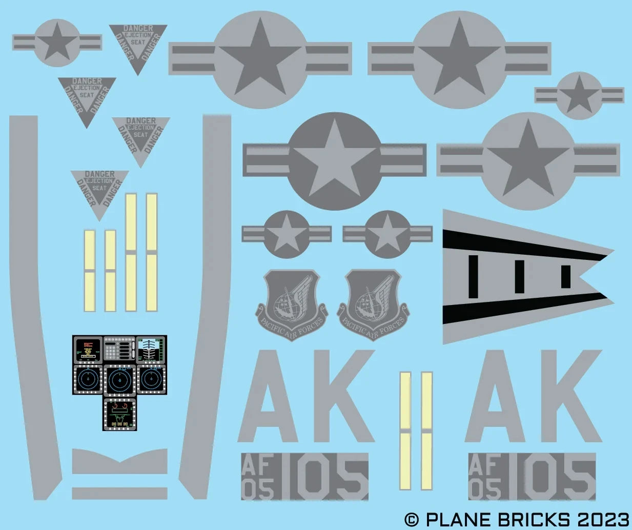 Militair oorlogsvliegtuig A F-22 Raptor modelset luchtmacht multifunctionele jager bouwstenen creatieve expert speelgoed kinderen verzamelcadeau