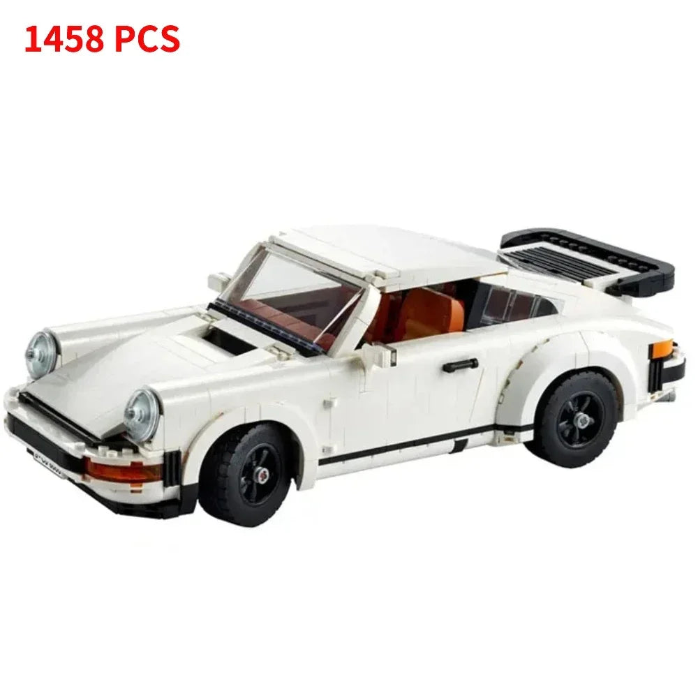 Icons Technical 911 Retro Car Model  Building Blocks Set 2in1 Race Model Kit for Adults and Teens Toys Christmas Gifts Idea Diy