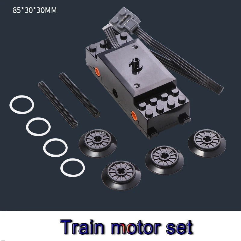 Technical Electronic Building Block MOC Refit Accessories Micro-motor RC Power Functions Parts Creative DIY Car Bricks Kids Toys - CADA BRICKS®