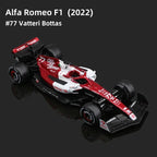 1:43 Scale 2022 Alfa Romeo F1 Team ORLEN C42 Technical Racing Car Building Block Formula 1 Model Vehicle Bricks Construction Toys For Gifts