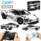 Cada Cool MOC APP Remote Control Storm Sports Car Model Building Blocks City Expert RC Racing Car Bricks Toys For Kid Gifts - CADA BRICKS®