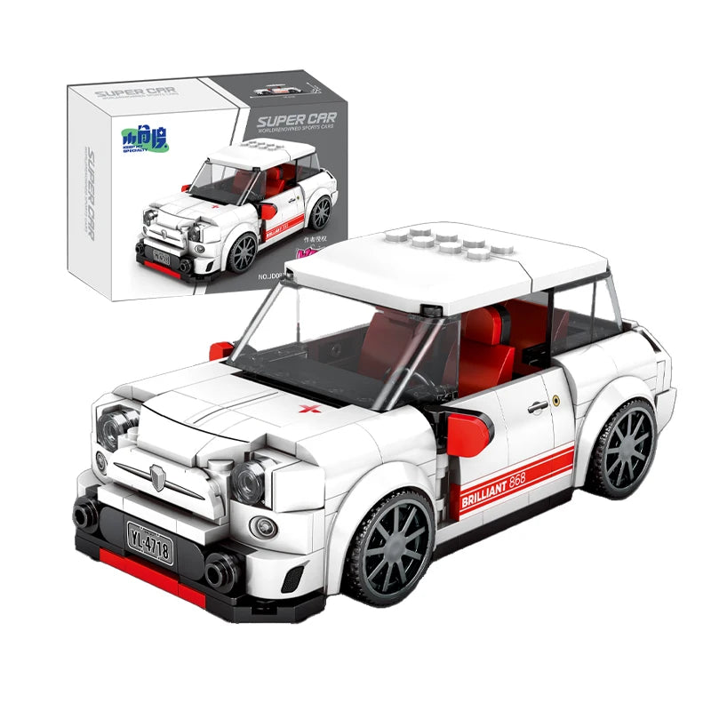 11 Types Speed Champions Car Hypercar Building Blocks MOC Construction Bricks Famous Sport Vehicle Toys Gift For Children Kids - CADA BRICKS®