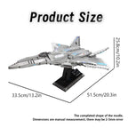 1226 Pcs F-22S Fighter Jet Building Block Set DIY Aircraft Bricks Toys Self-assemble Military Plane Model for Kids Gift ﻿