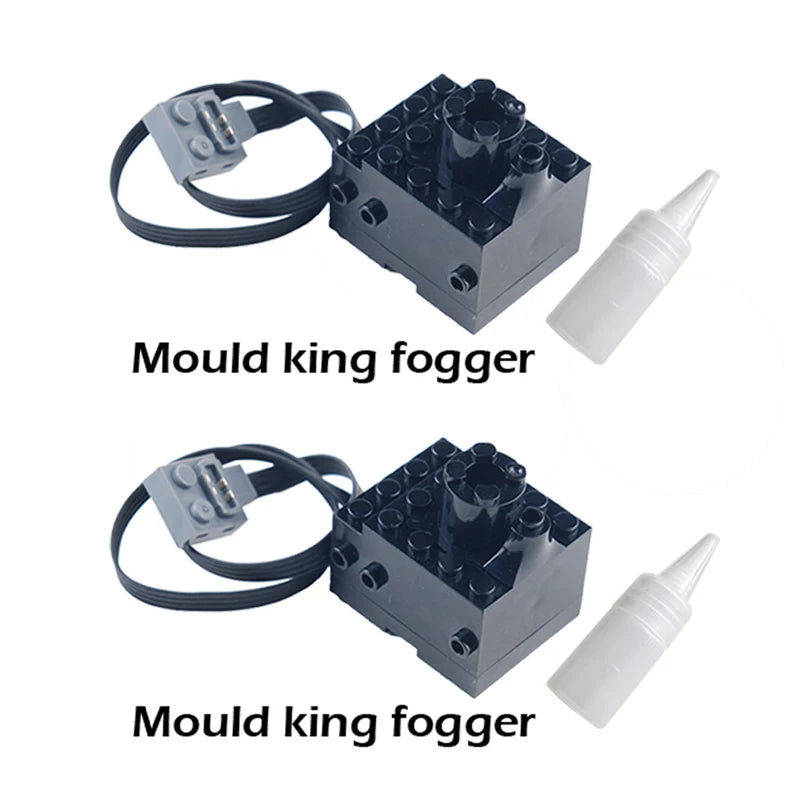 Technical  spray smoke Motor Sprayer Bricks Mould King Fogger for Legoeds Building Blocks MOC Train Car Parts Motor Model