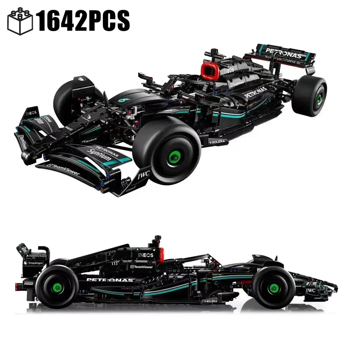 Technical Famous F1 W14 E Formula City Speed Racing Car Building Blocks Set Vehicle Model MOC Assembly Bricks Toy for Kids Gifts