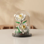 DIY MOC Flower Arrangement Dust Cover Tulip Rose Sunflower Plants Succulents Gardens Building Blocks Model Kids Sets Kits Toys - CADA BRICKS®