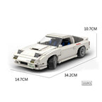 Technical Build Block 1:12 Scale Japan Racing Anime Initial D RX7 Sport Car 2.4ghz Remote Control Vehicle Toy Brick With Light - CADA BRICKS®