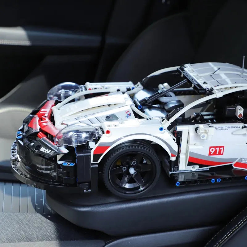 Mechanical Group Series 911 Sports Car Assembly Building Blocks Racing Car Model, a High-Difficulty Automotive Toy Gift for Boys - CADA BRICKS®