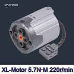 Technical Electronic Building Block MOC Refit Accessories Micro-motor RC Power Functions Parts Creative DIY Car Bricks Kids Toys - CADA BRICKS®